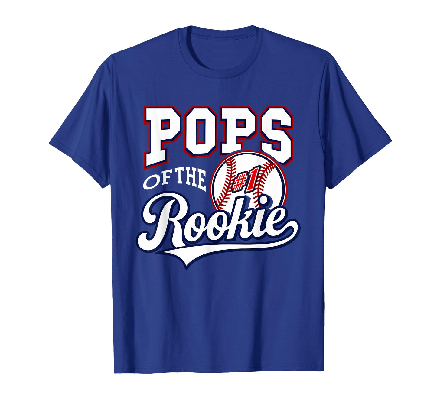 Retro Daddy Pops Of The Number 1 Rookie Baseball T-Shirt
