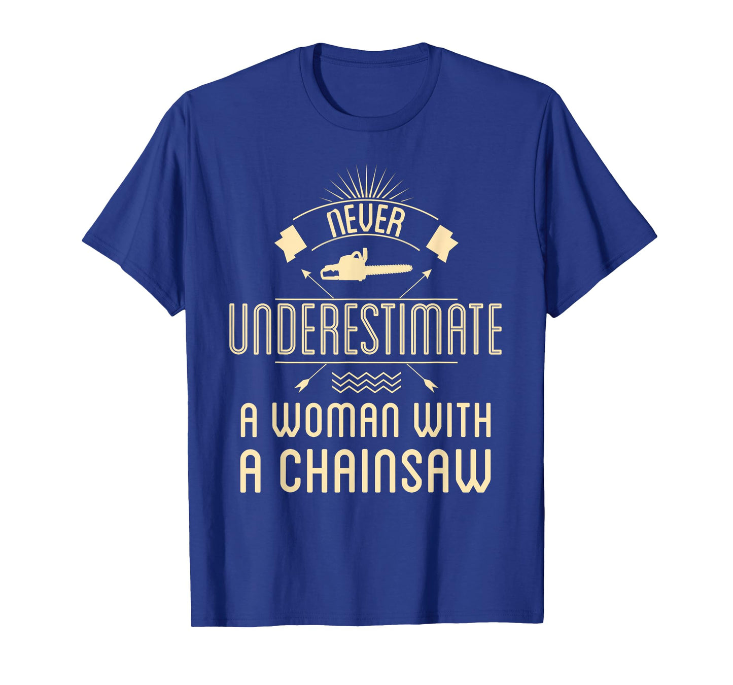 Female Arborist Women Chainsaw Girl Tree Trimmer Service T-Shirt