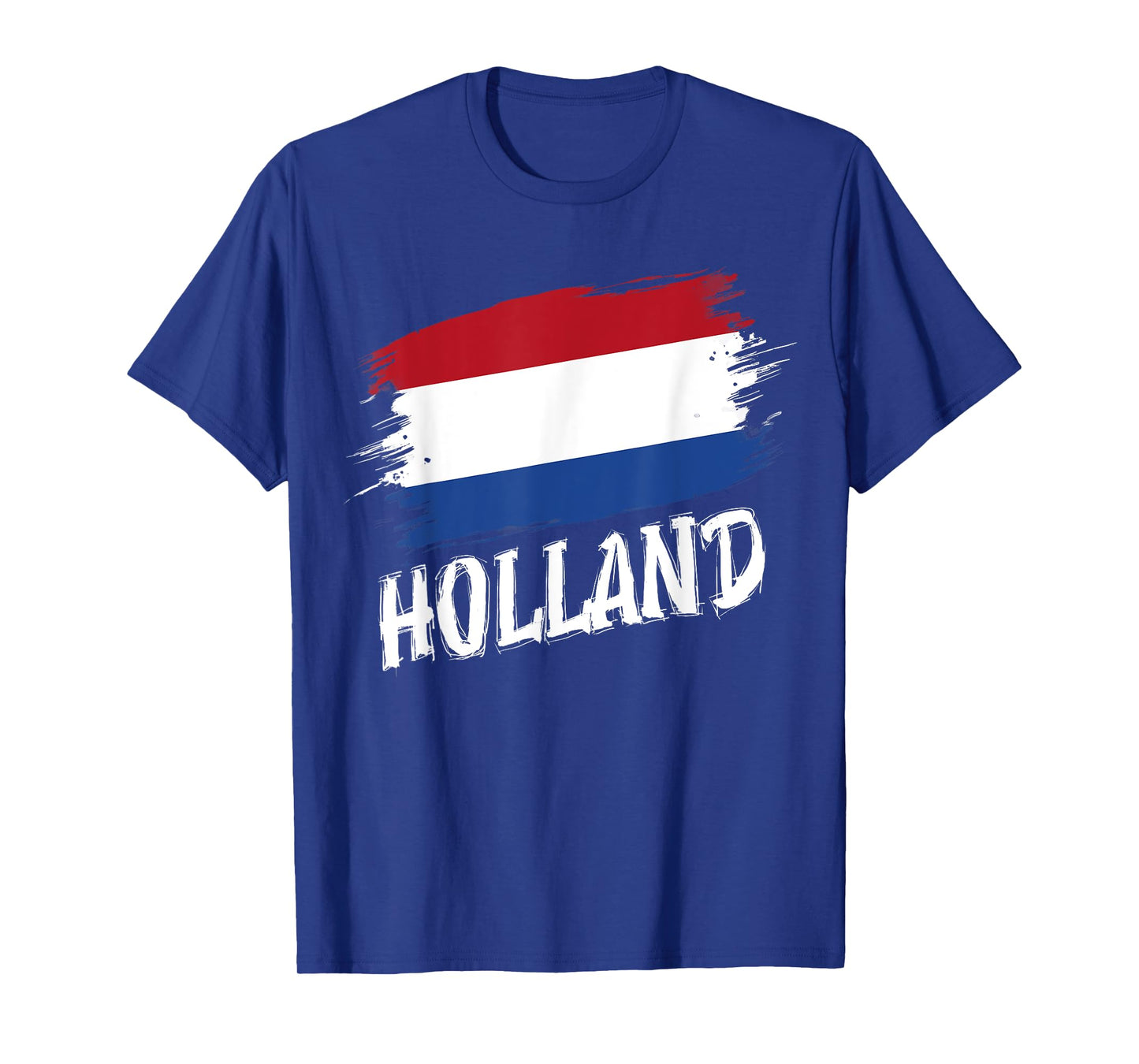 Patriotic Retro Dutch Flag Holland T-Shirt