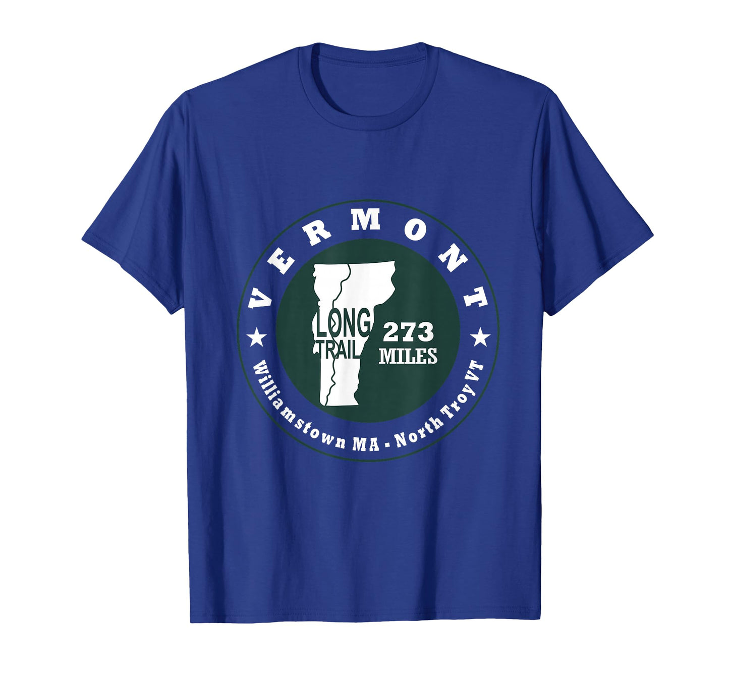 VERMONT LONG TRAIL HIKING T Shirt Vermont Trekking Tee T-Shirt