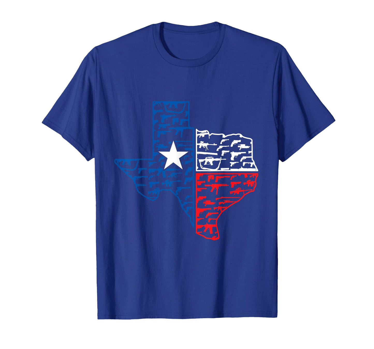 Weapons America Texan Flag Gift Texas T-Shirt