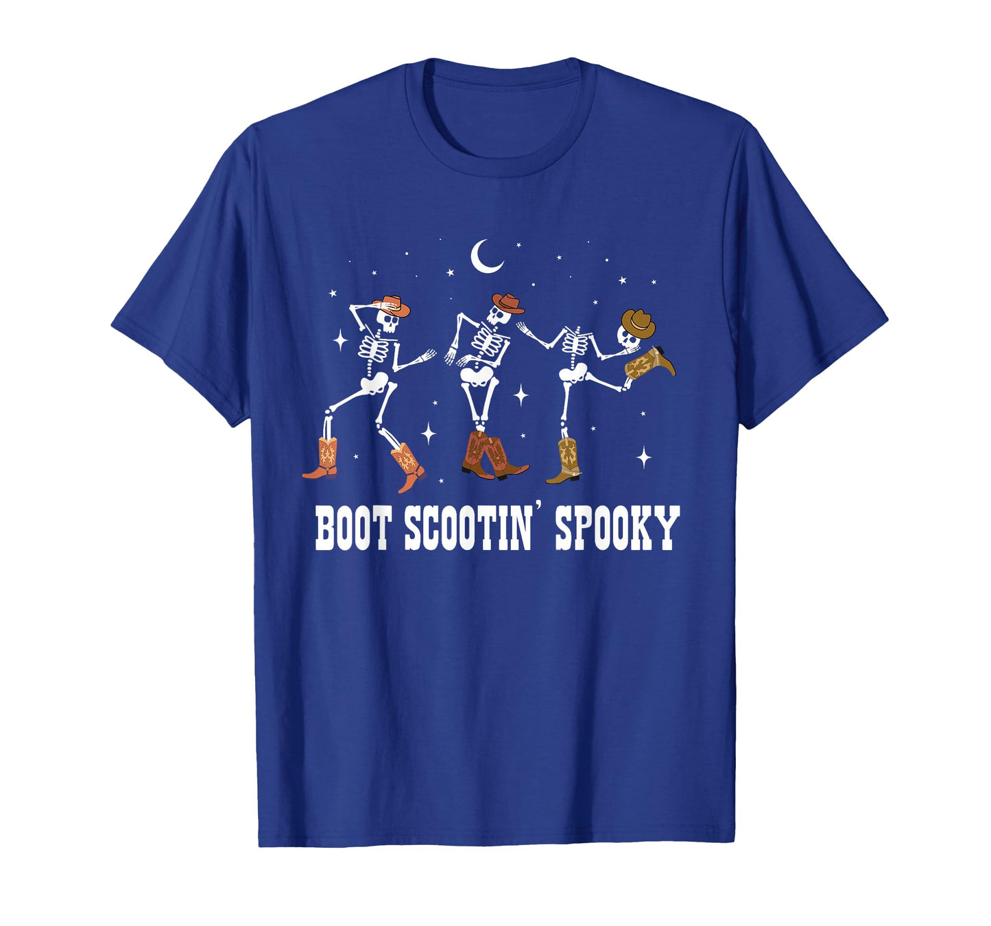 Coyboy Skeleton Dance Halloween Western Country Cowgirl T-Shirt