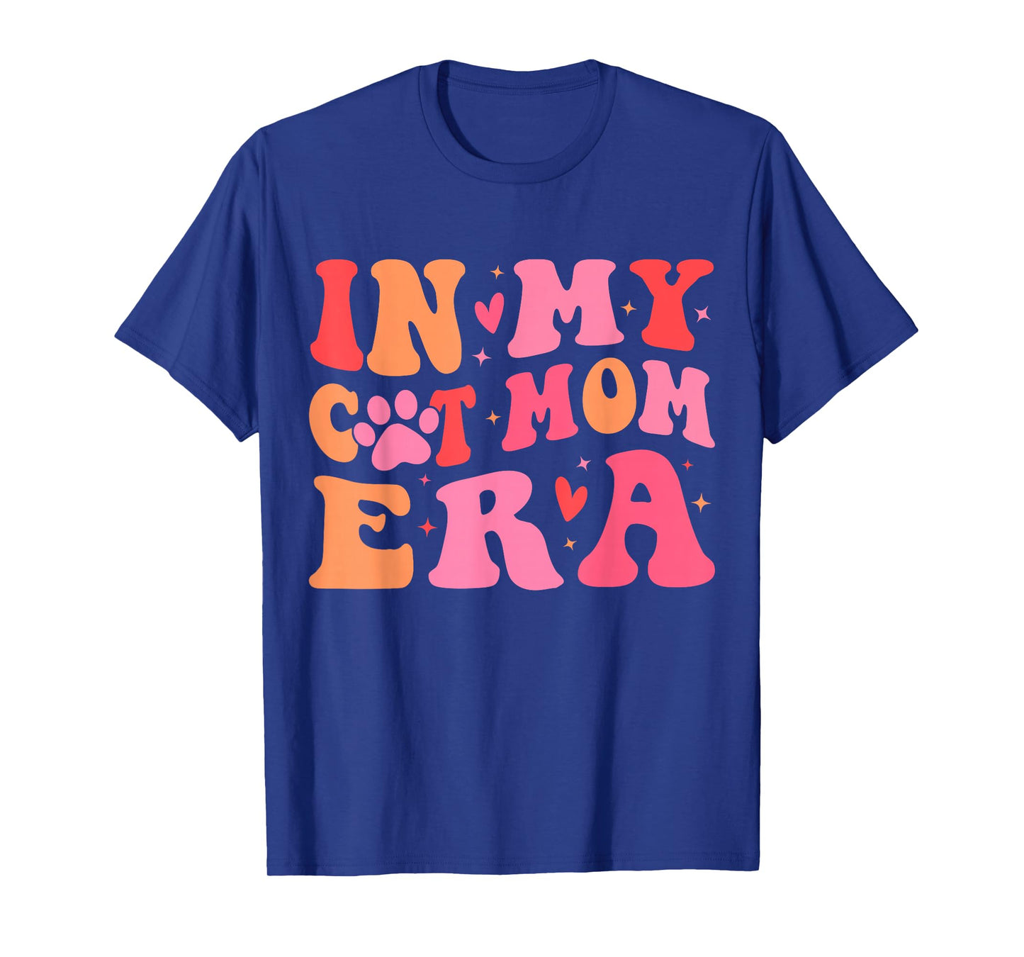 in My Cat Mom Era Cute Cat Mom T-Shirt