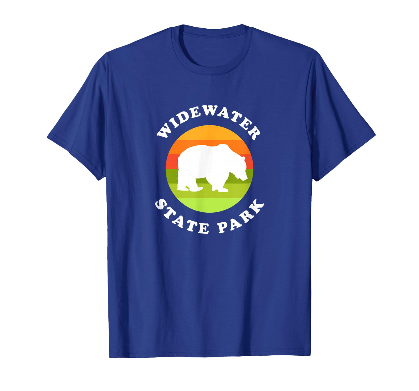 Widewater State Park Virginia Bear VA Souvenir T-Shirt