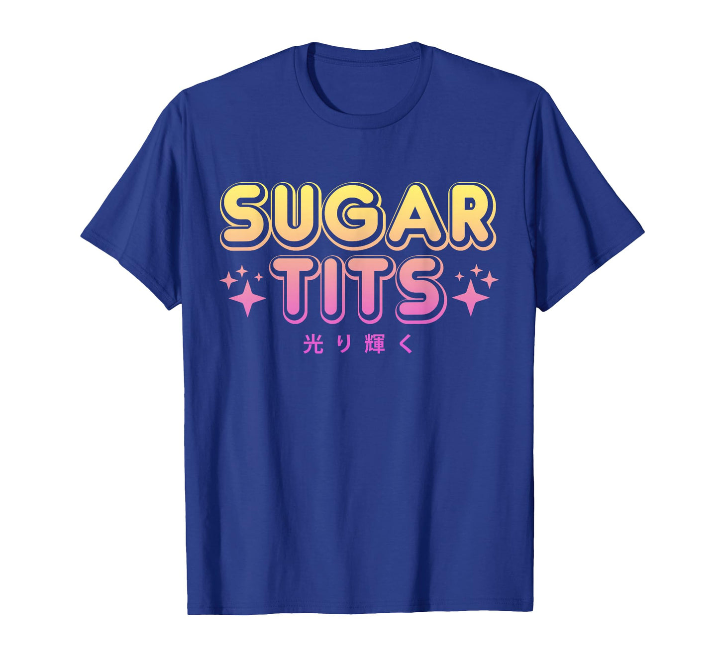 Pastel Goth Kawaii T Shirt - Sugar Tits Sarcastic Gift T-Shirt