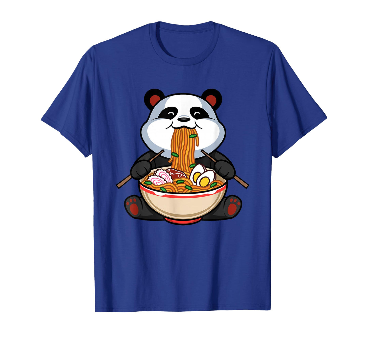 Funny Cute Kawaii Panda Ramen Noodles Japanese Anime Gift T-Shirt