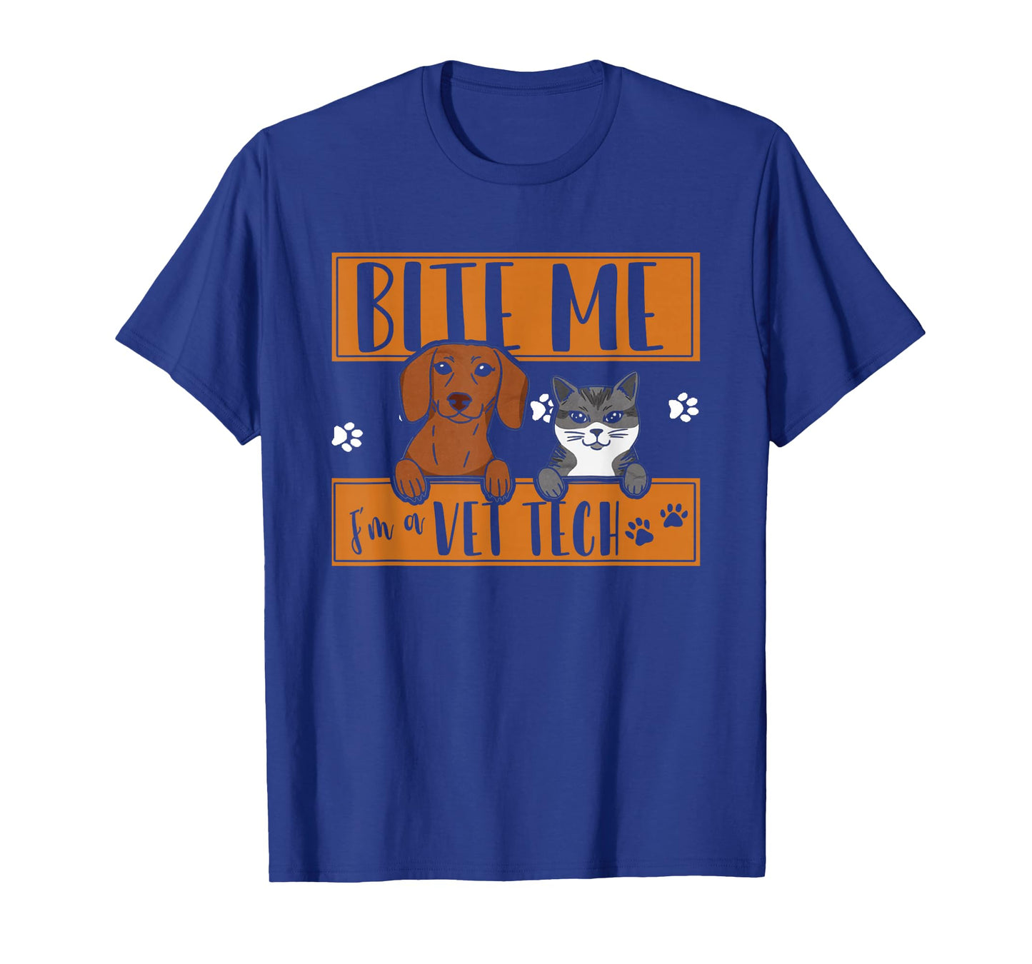 Funny Bite Me I'm Vet Tech | Veterinary | Veterinarian T-Shirt