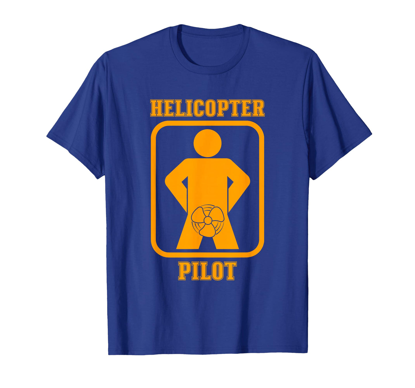 Funny Helicopter Pilot Adult Joke Aviation Humor Quote T-Shirt