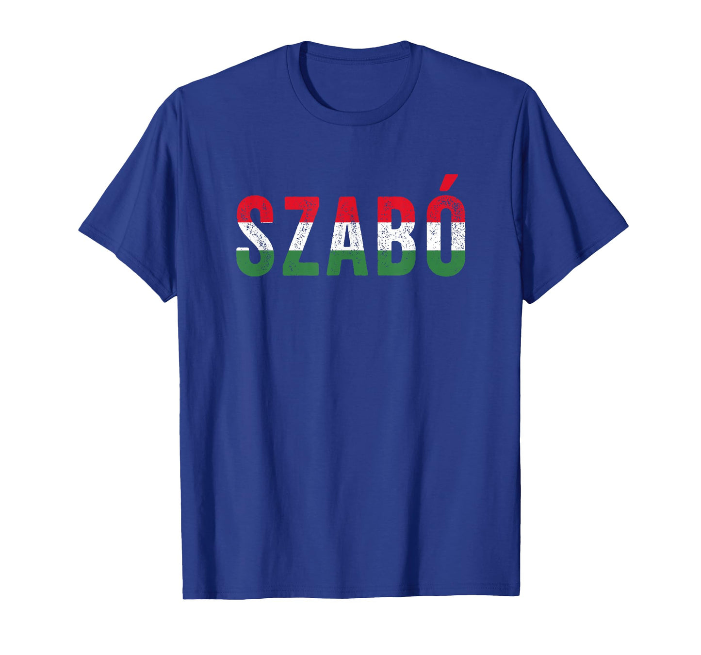 SZABÓ – Hungarian Surname with Magyar Country Flag T-Shirt