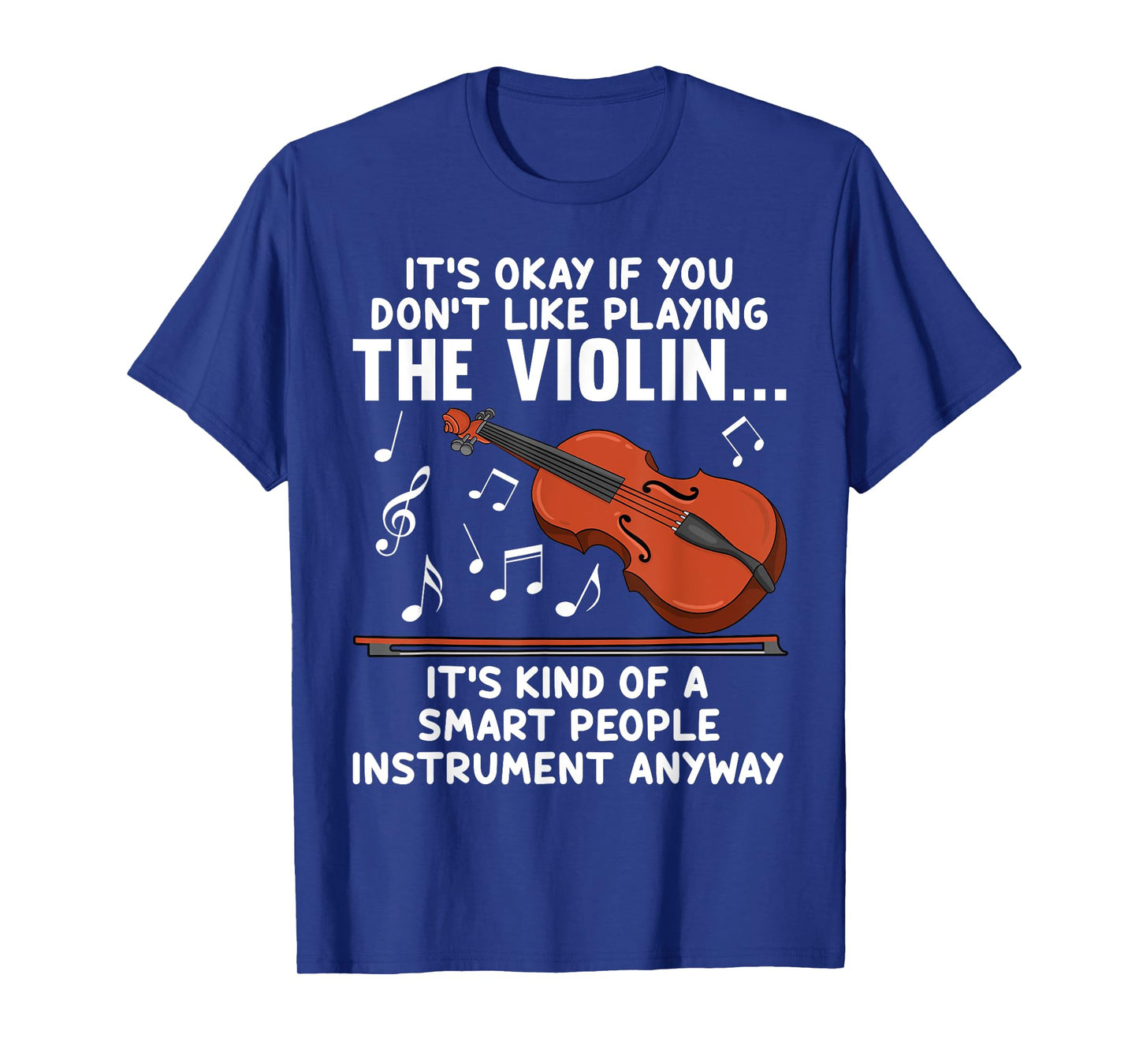 Violin Player Costume for Men Women Violin Teacher Violinist T-Shirt