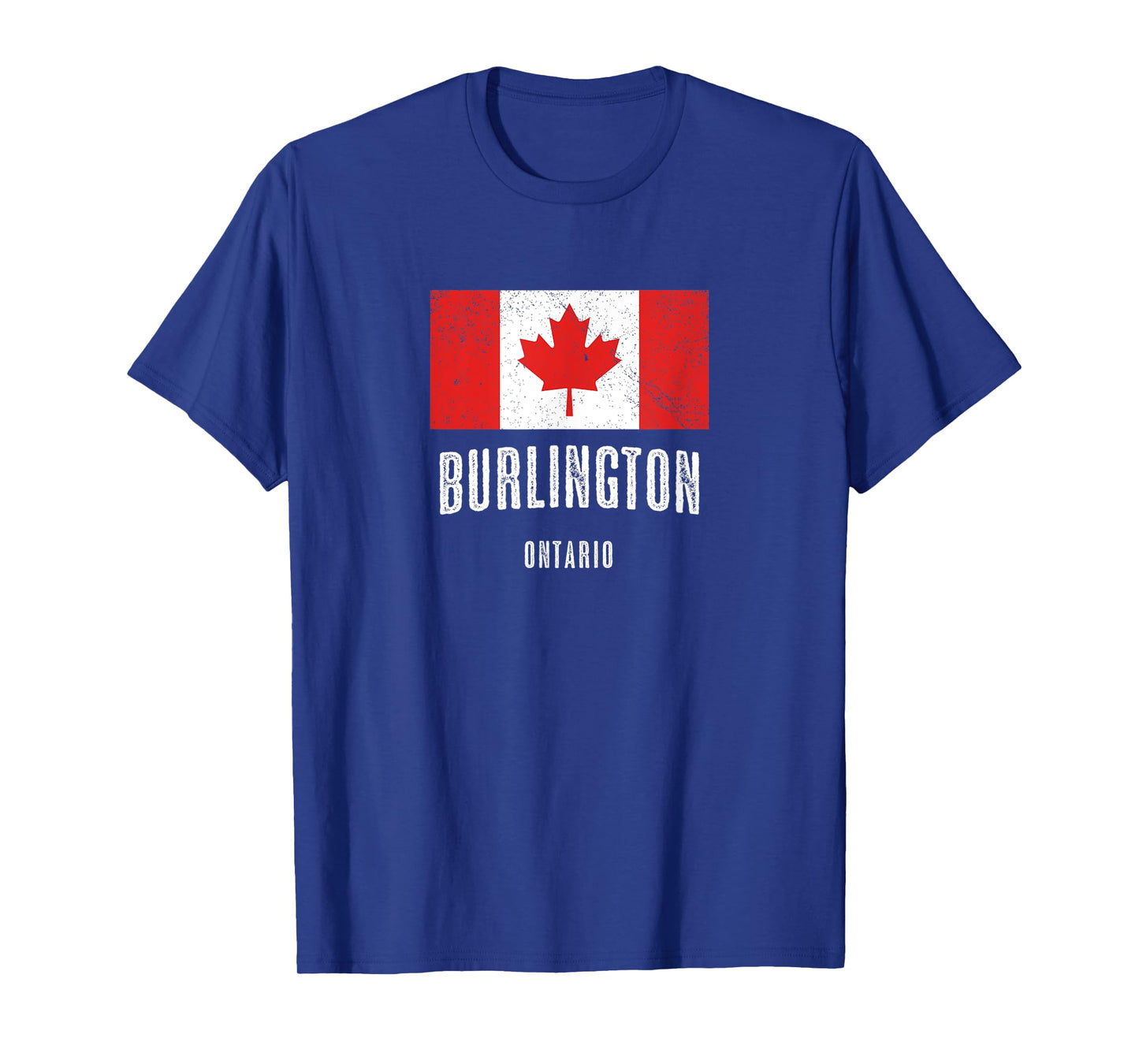 City of BURLINGTON - CANADA | CANADIAN Flag Novelty Merch - T-Shirt