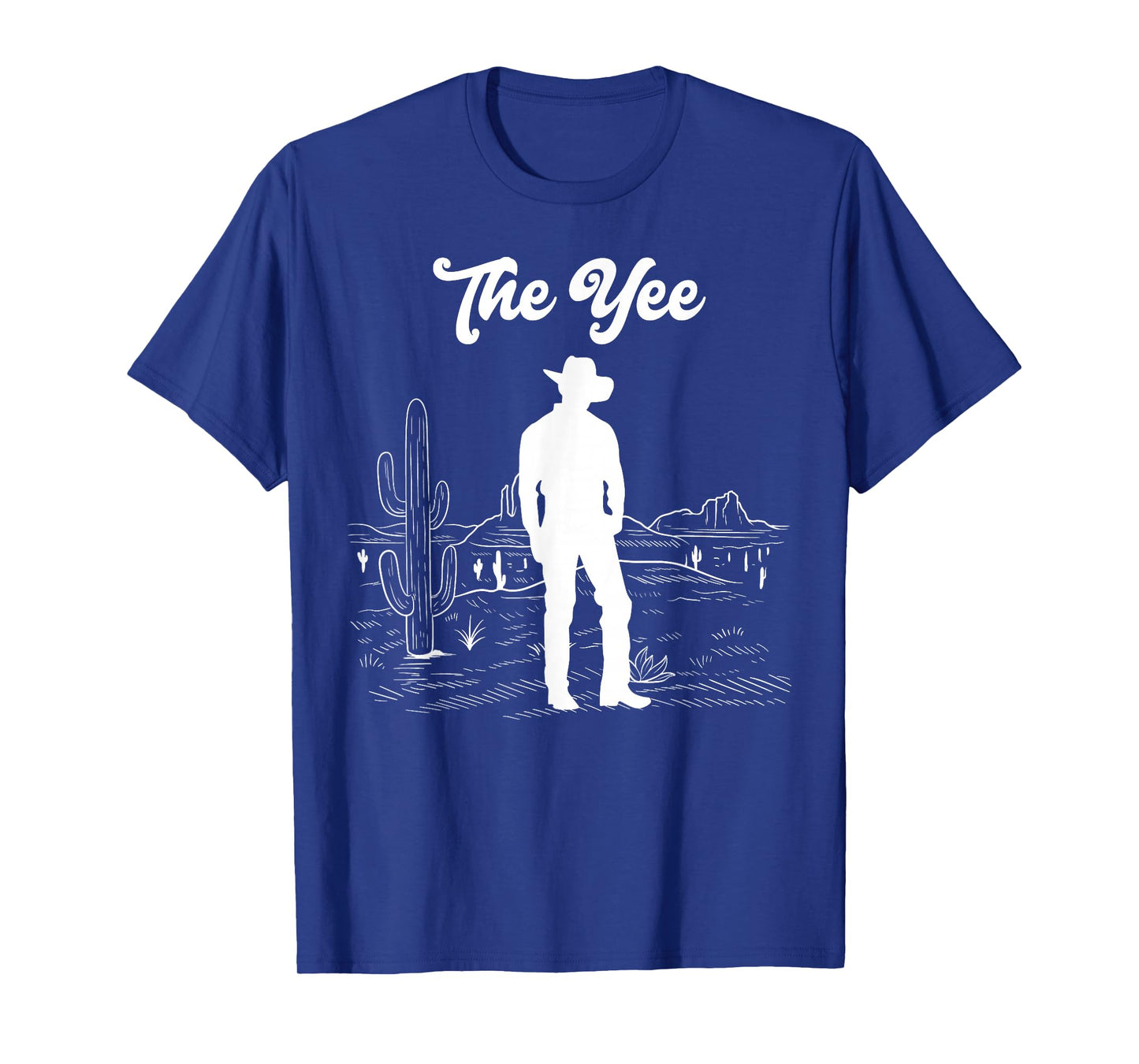 The Yee Country Matching Couple Cowboy Cowgirl Rodeo T-Shirt