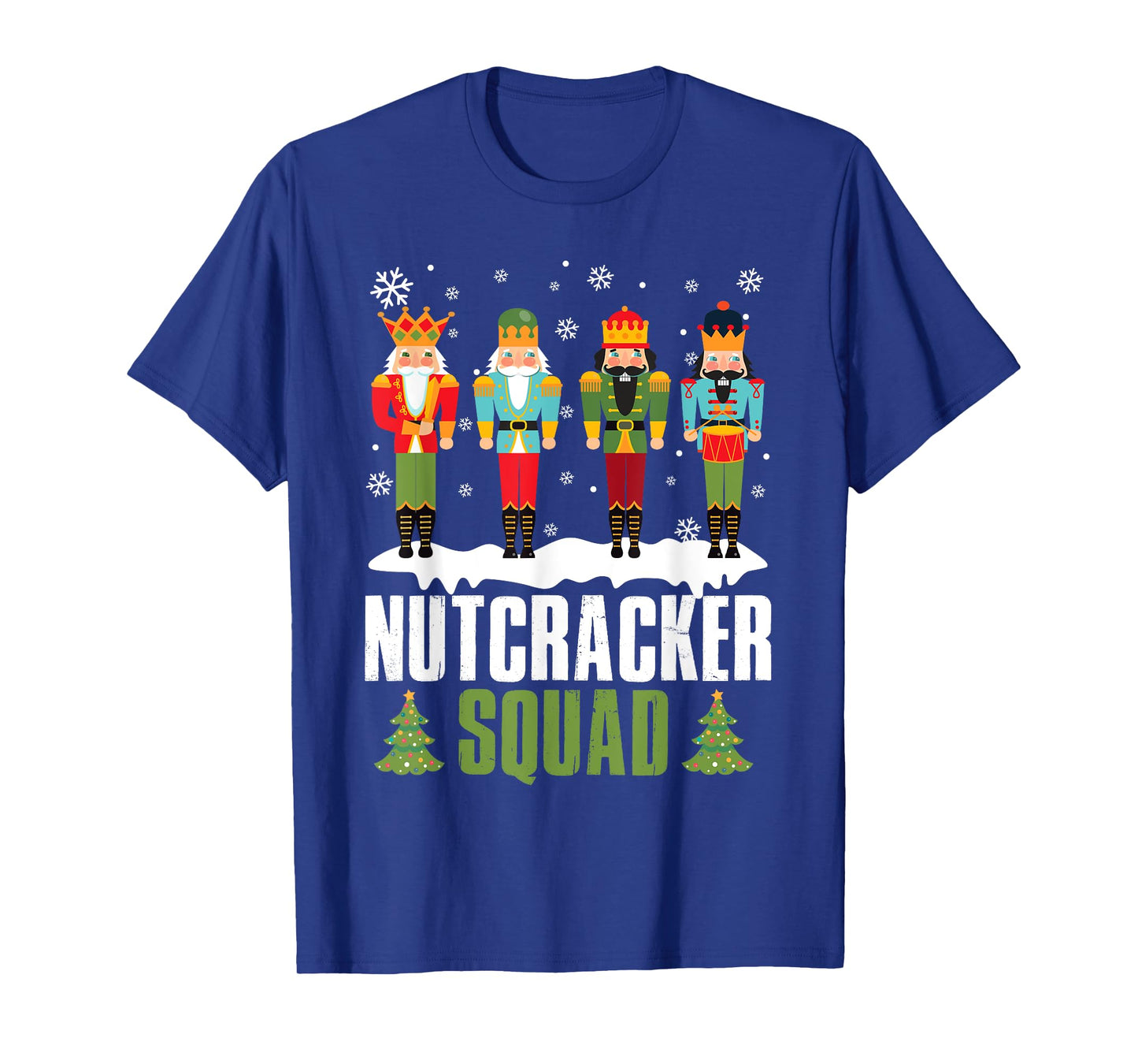 Nutcracker Squad Christmas Pajama Family Holiday Funny Xmas T-Shirt