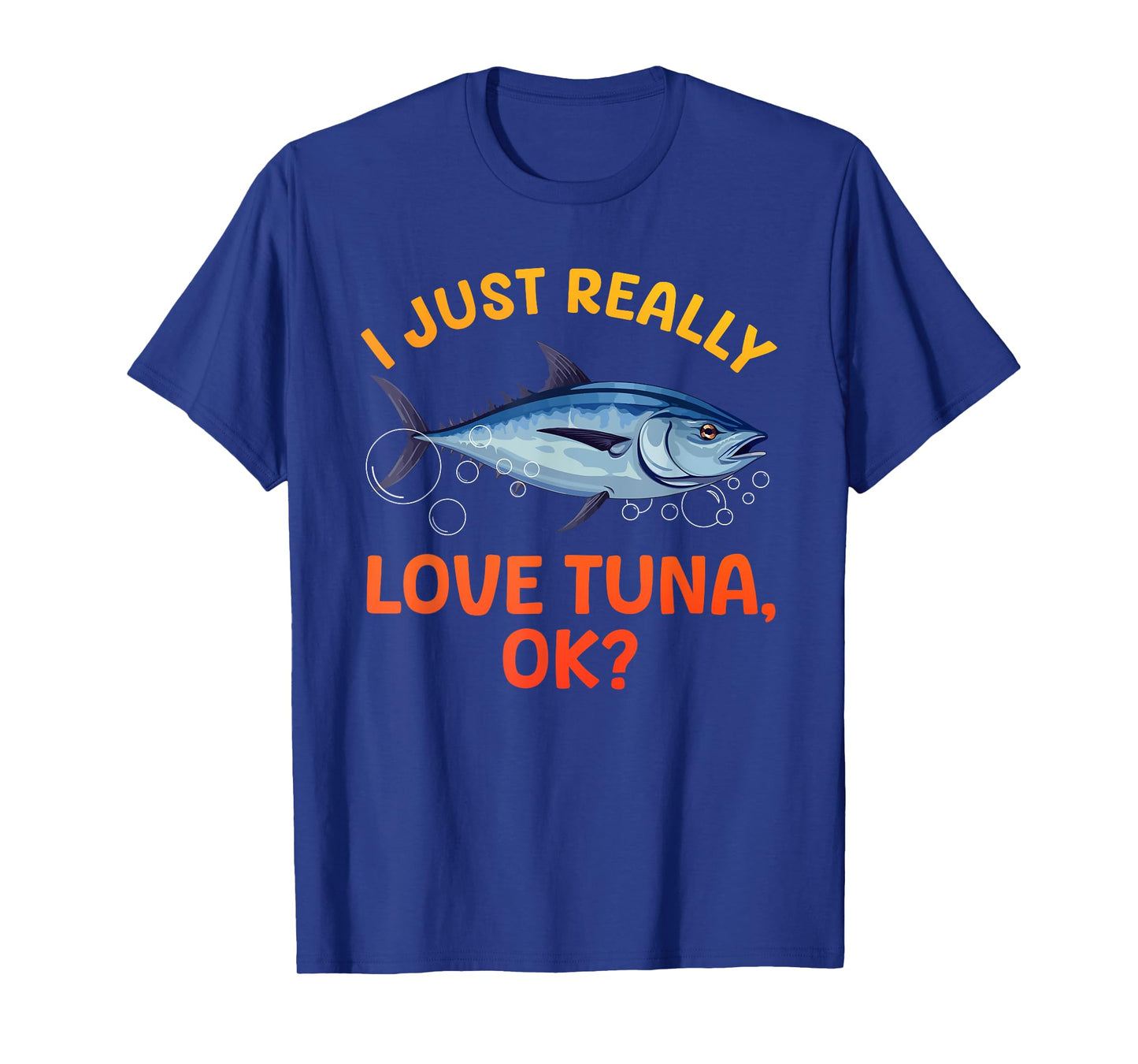 Cool Tuna Fishing Art For Men Women Deep Sea Tuna Fishing T-Shirt
