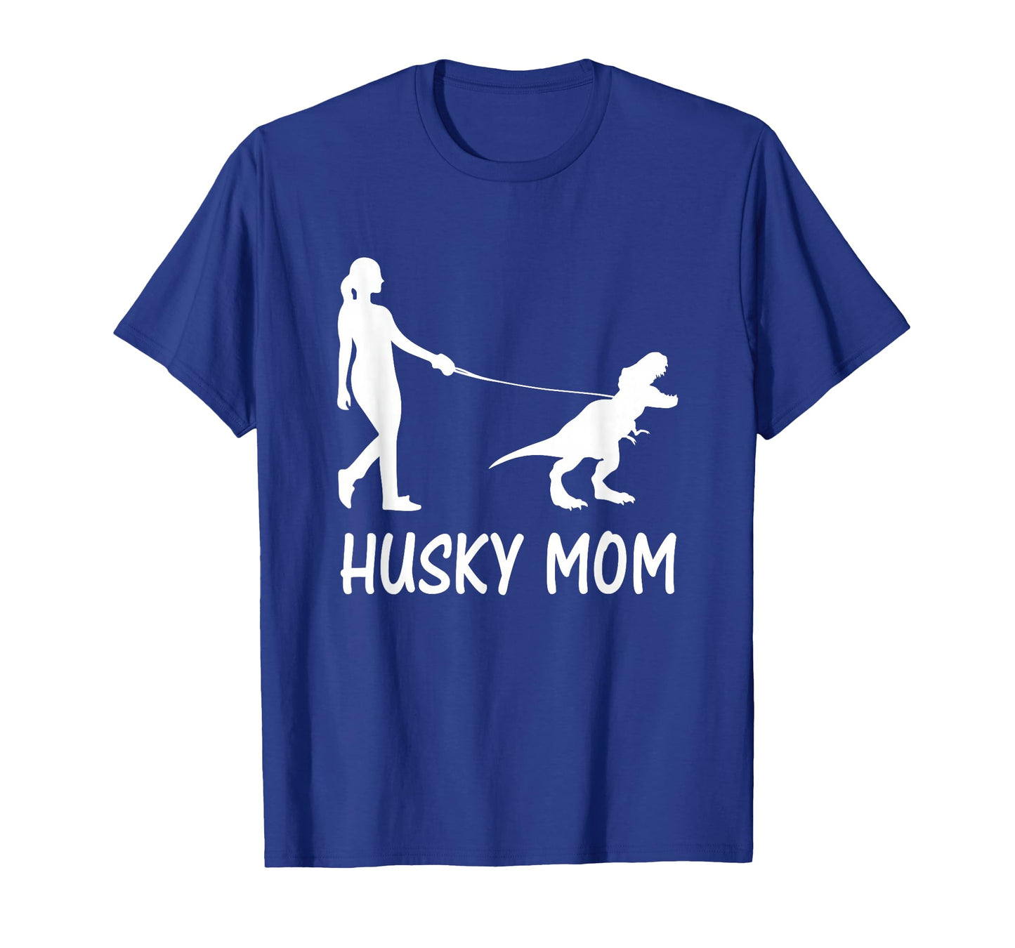 Husky Mom Siberian Husky Mama Dog Dinosaur Women Mother T-Shirt