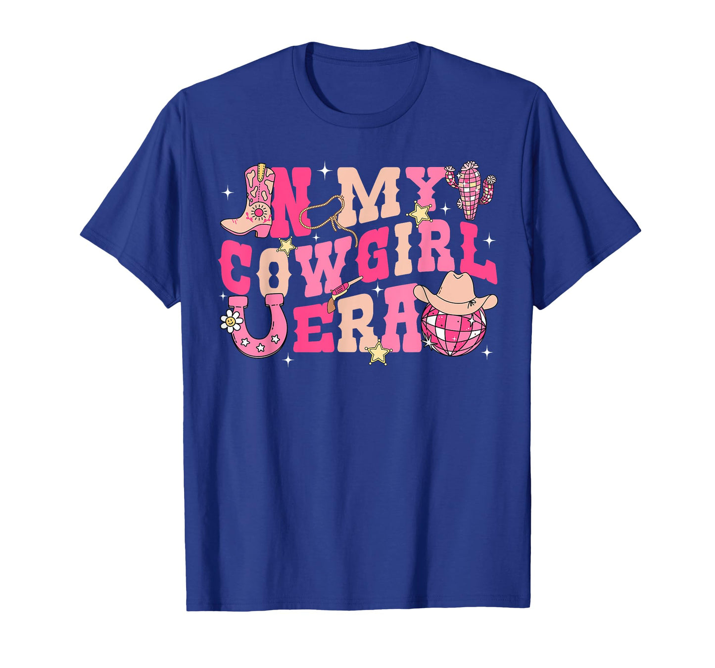 In My Cowgirl Era Groovy Cute Western Rodeo Cowgirl T-Shirt