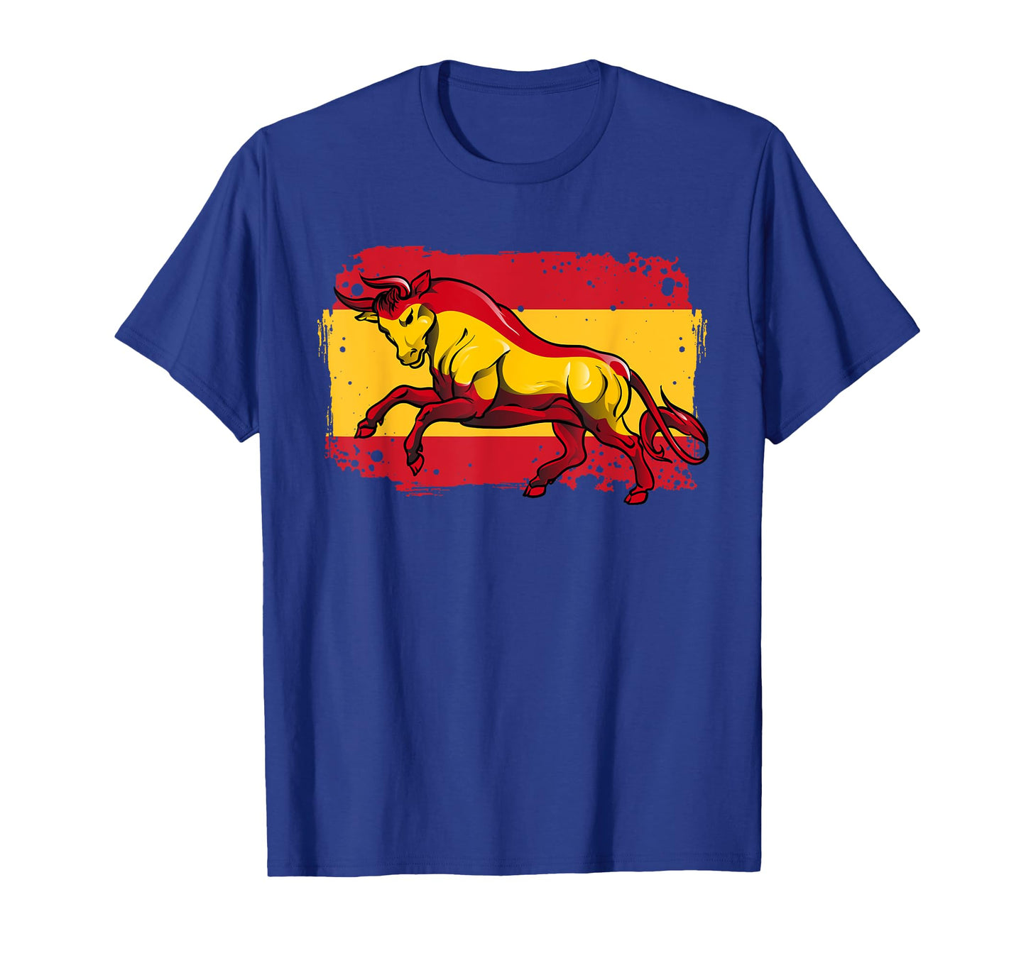 Spanish Bull | Proud Spaniard Tee | Spain Flag Toro Español T-Shirt