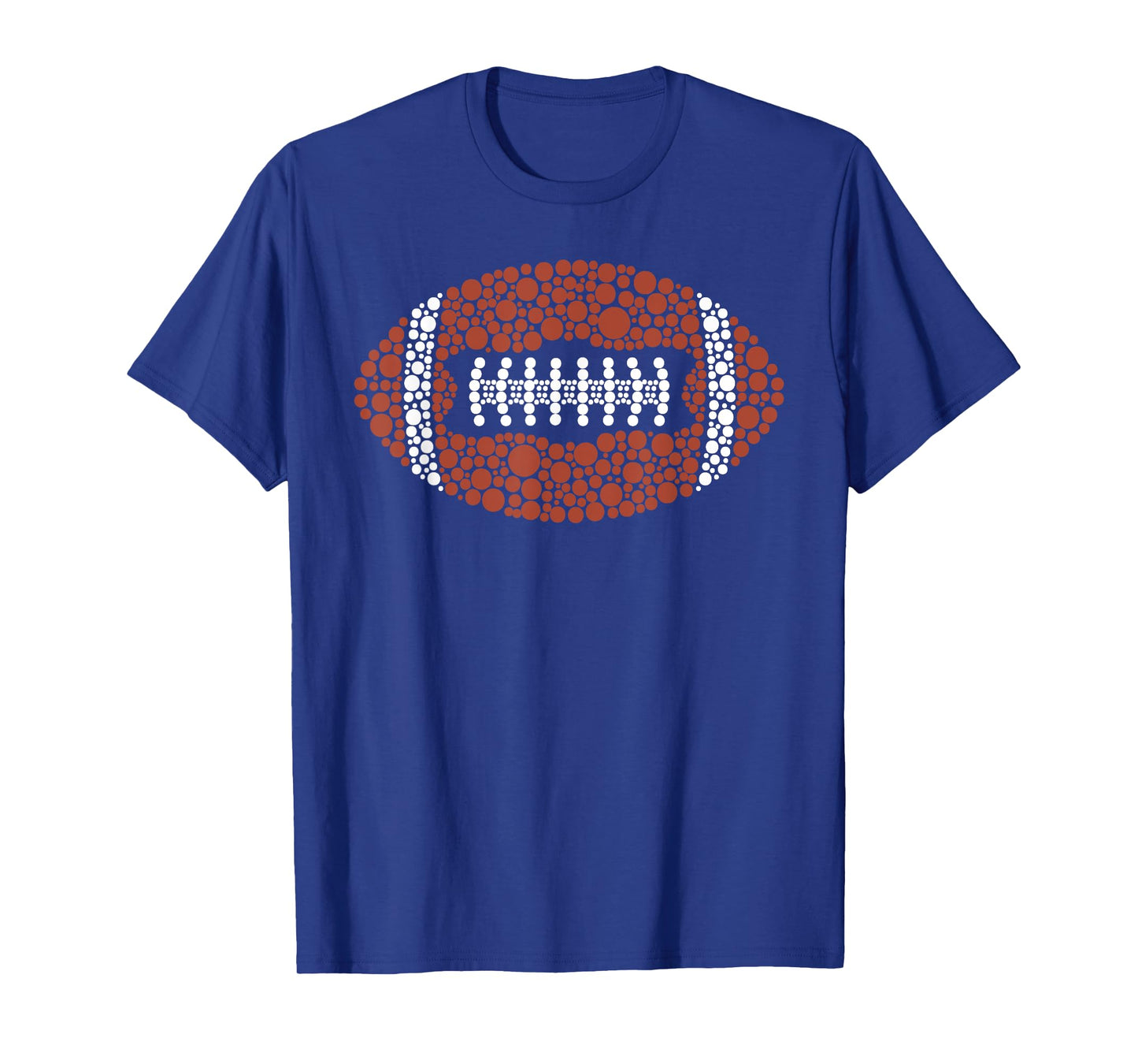 American Football Dots Happy Dot Day Men Boys Kids T-Shirt