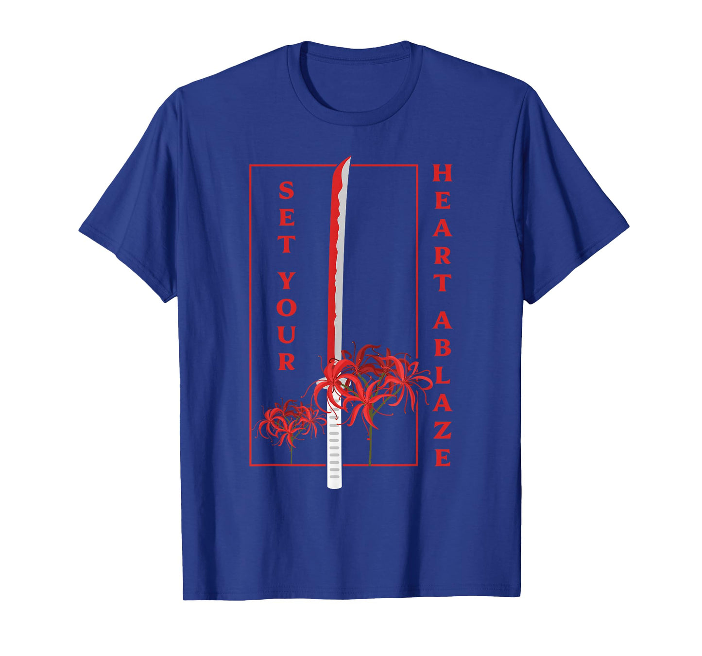 Japanese Spider Lily Soft Grunge Anime Aesthetic Flower T-Shirt