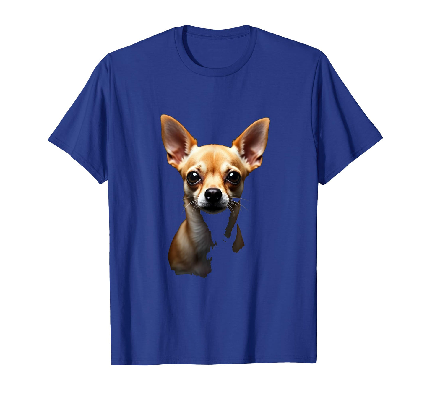 Black Chihuahua Dog Chihuahua Face T-Shirt
