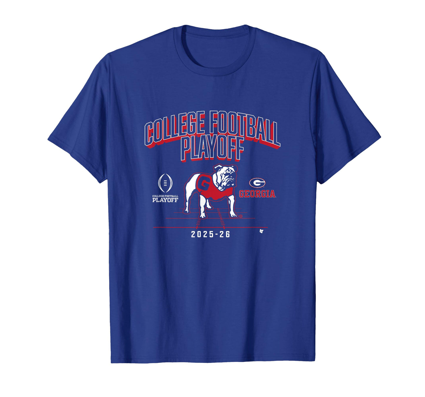 Georgia Bulldogs College Football Playoff Mascot 2025 T-Shirt