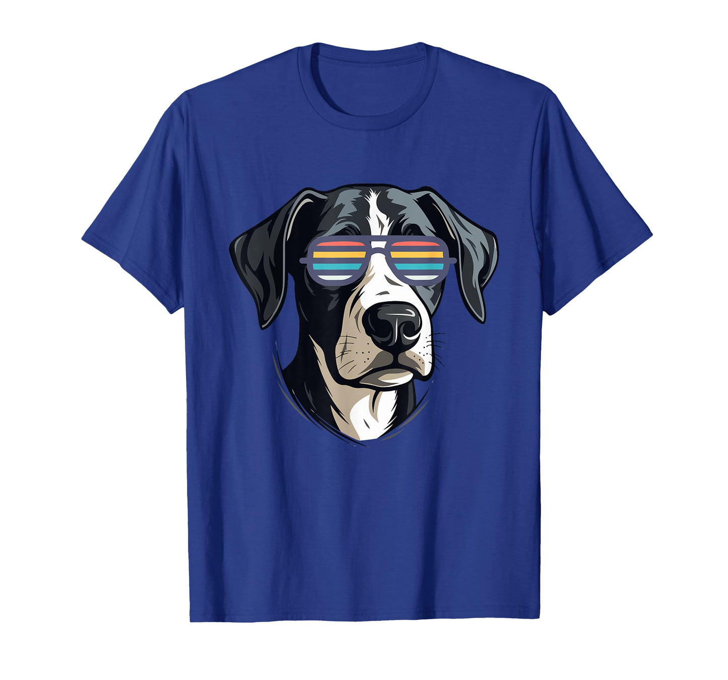Gifts for Dog Lovers Graphic Tees Cool Dog with Sunglasses T-Shirt for Men Women Kids