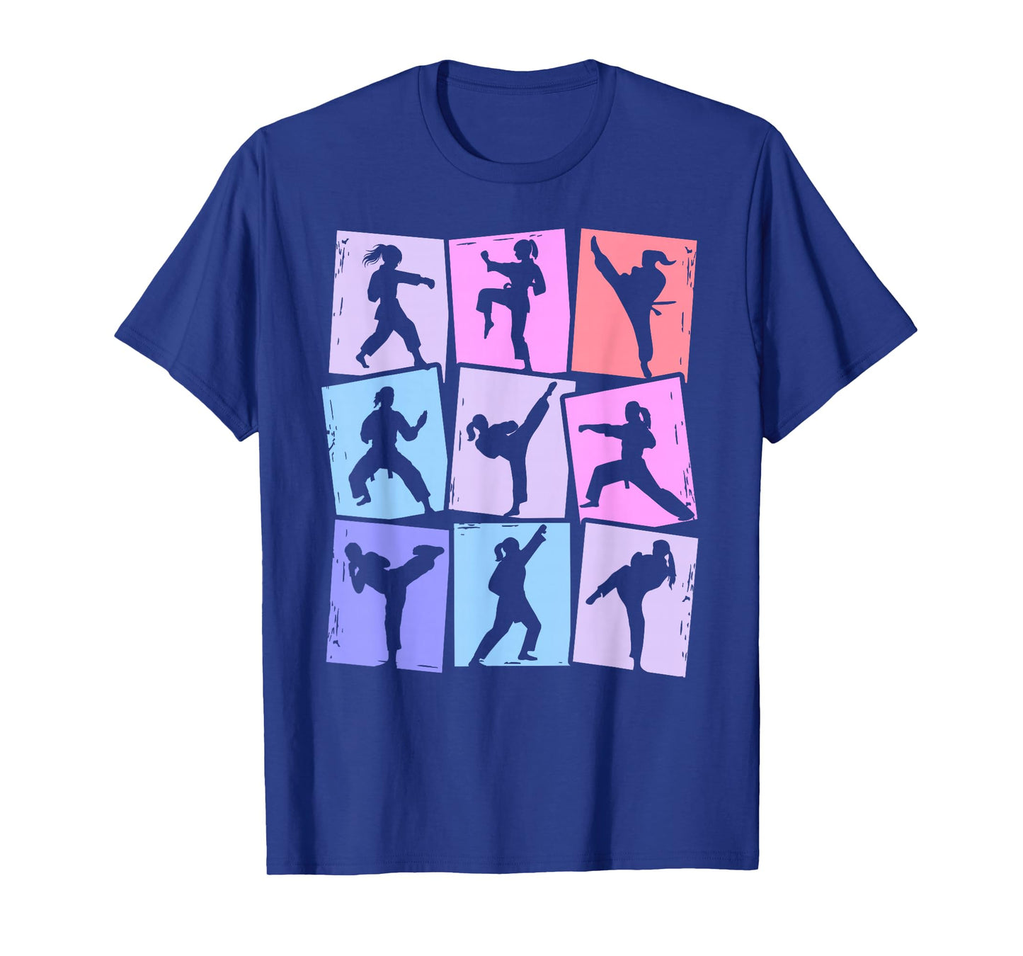 Taekwondo Karate Martial Arts Kids Women Girls T-Shirt