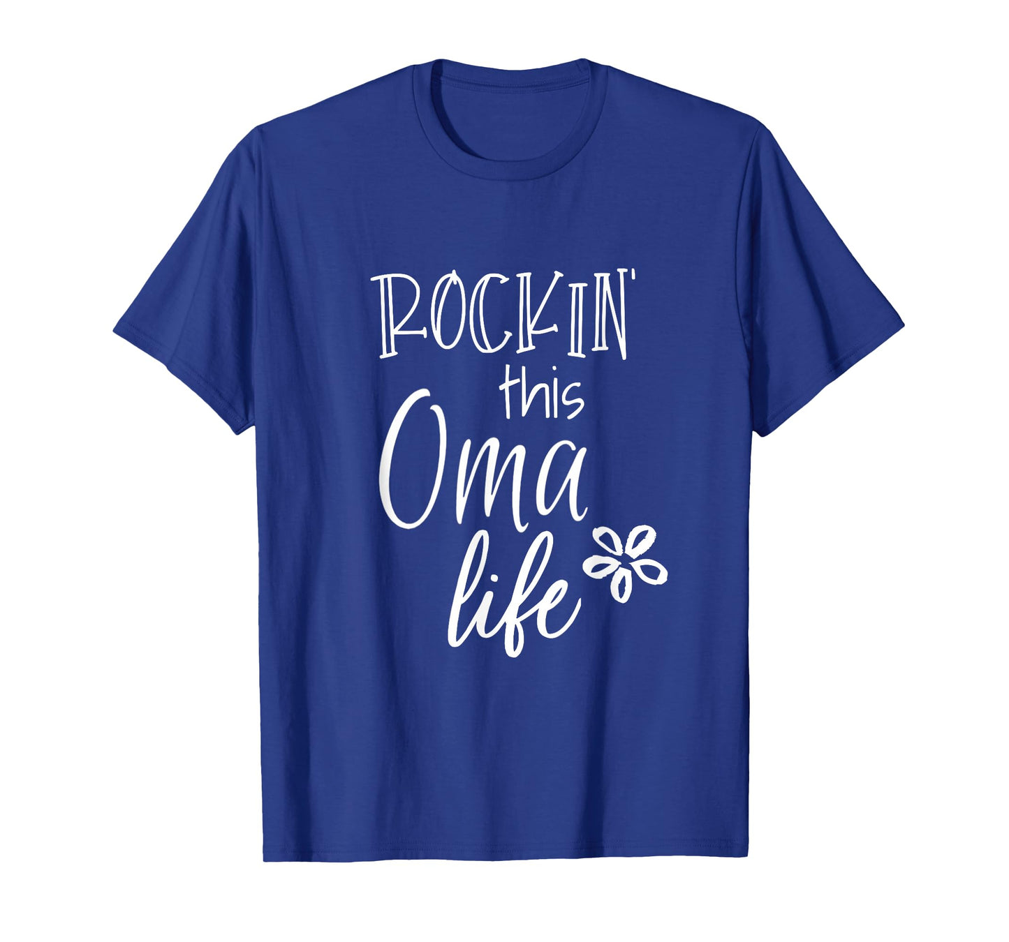 Rockin This Life Cute Oma Tshirt Gift from Grandkids T-Shirt