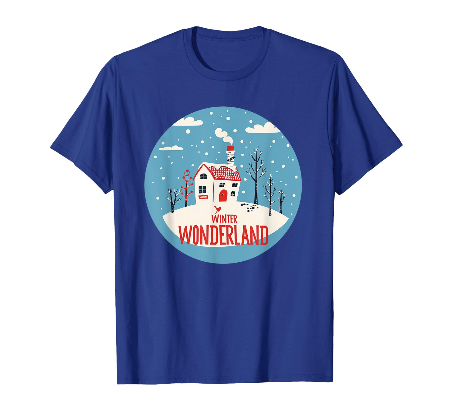 Winter Wonderland Emblem for a Magical Wintry Season T-Shirt