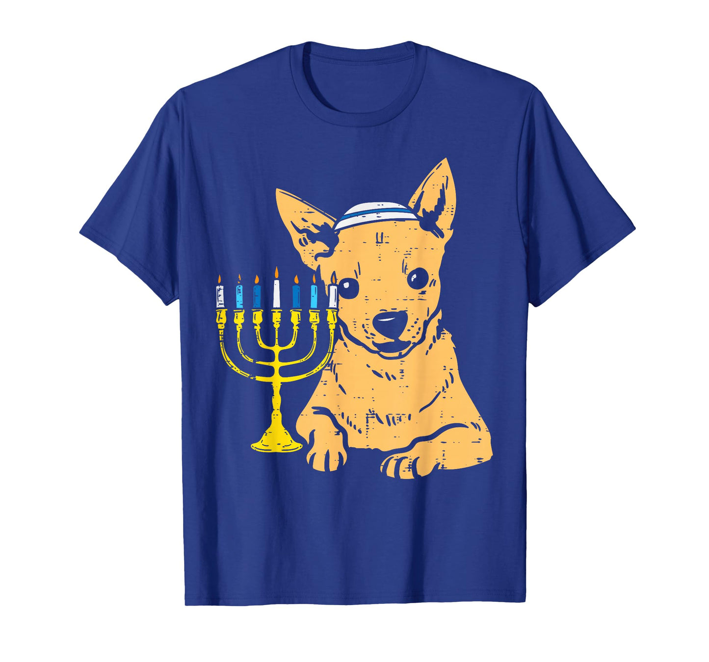 Jewish Chihuahua Chiwawa Dog Hanukkah Pajamas Chanukah PJs T-Shirt