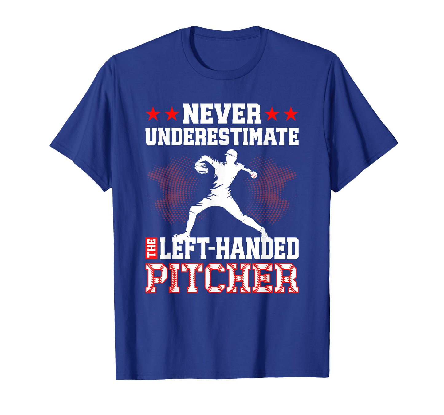 Baseball Left-Handed Pitcher T-Shirt