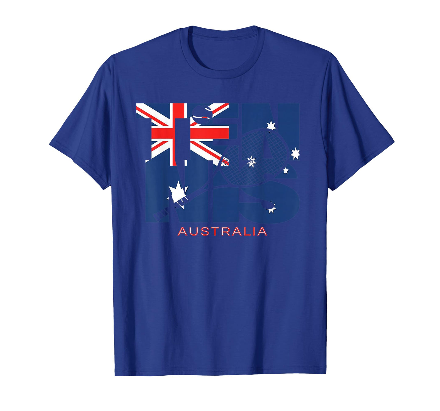 Australia Tennis Player Fan Australian Flag Aussie Heritage T-Shirt