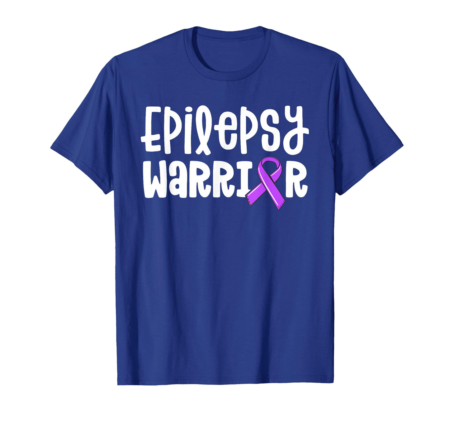 Epilepsy Warrior Kids Purple Ribbon Awareness Women's Shirt T-Shirt