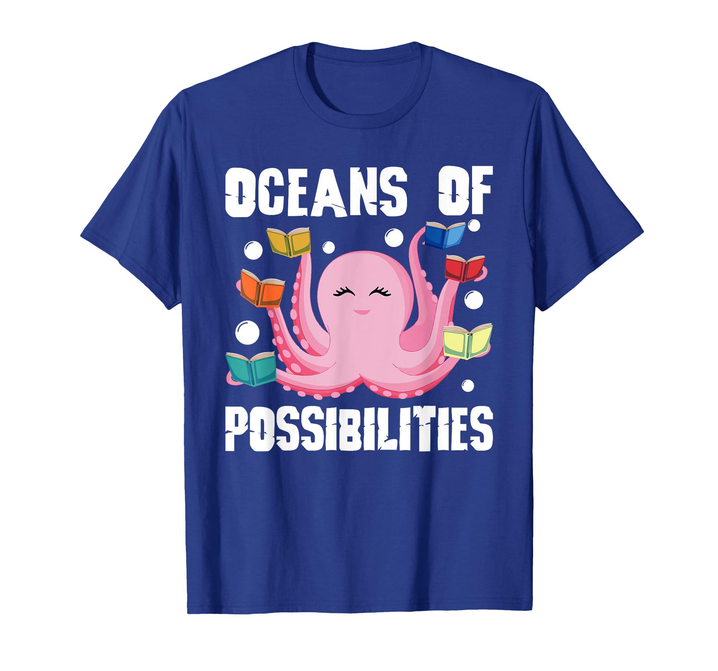 Oceans of Possibilities Summer Reading Octopus T-Shirt