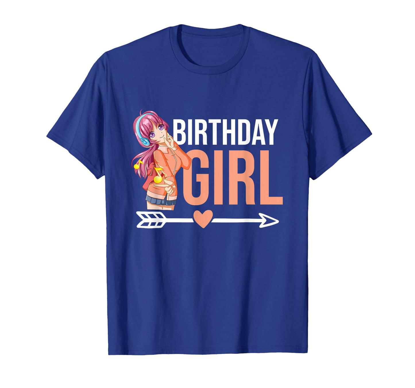Anime Manga Birthday Girl Birthday T-Shirt