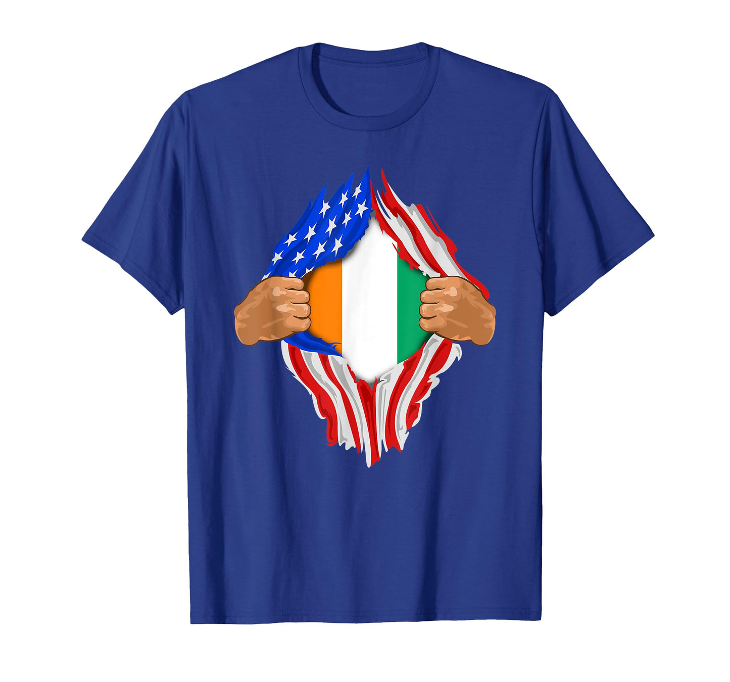 Ivorian Blood Inside Me T-Shirt | Ivory Coast Flag Gift