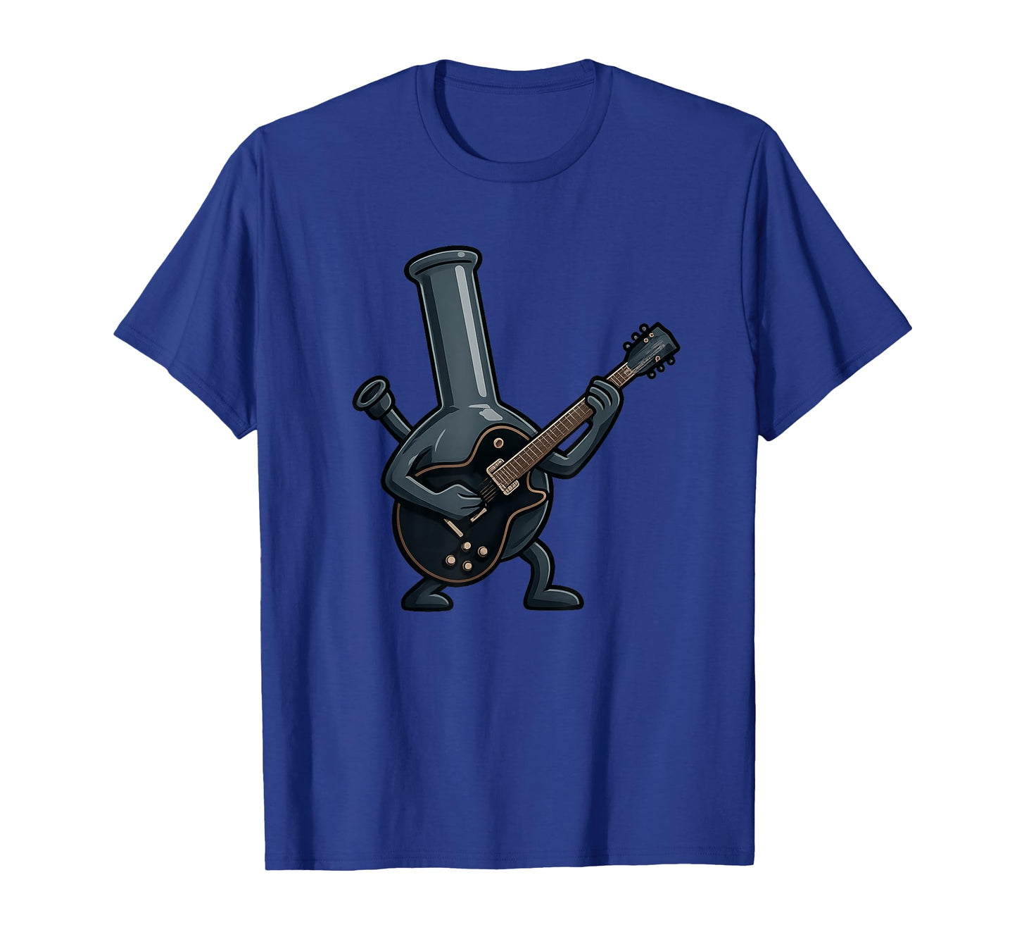 Cool Bong with Electric Rocking Guitar Costume T-Shirt