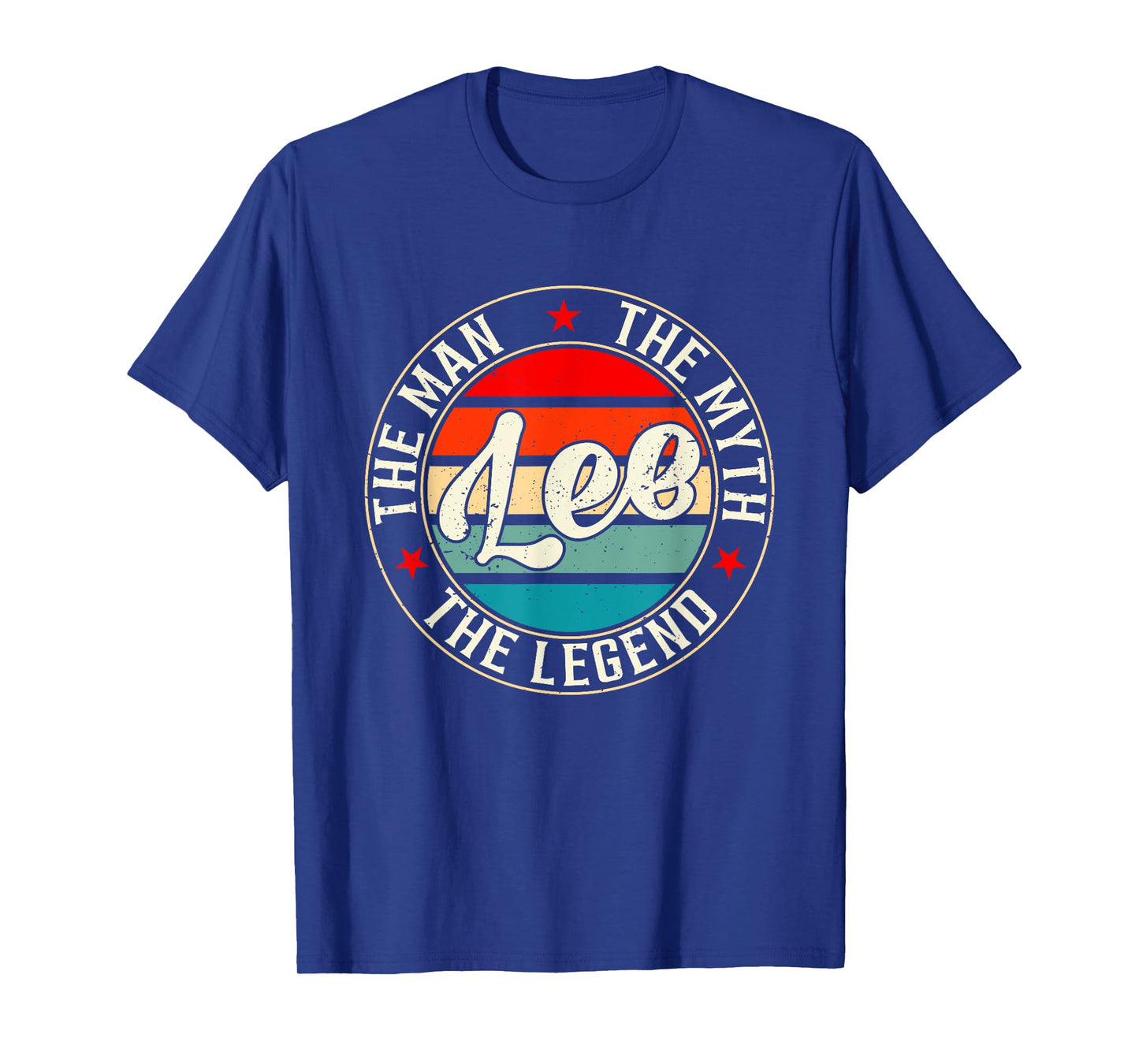 LEE The Man The Myth The Legend Shirt Funny Personalized T-Shirt