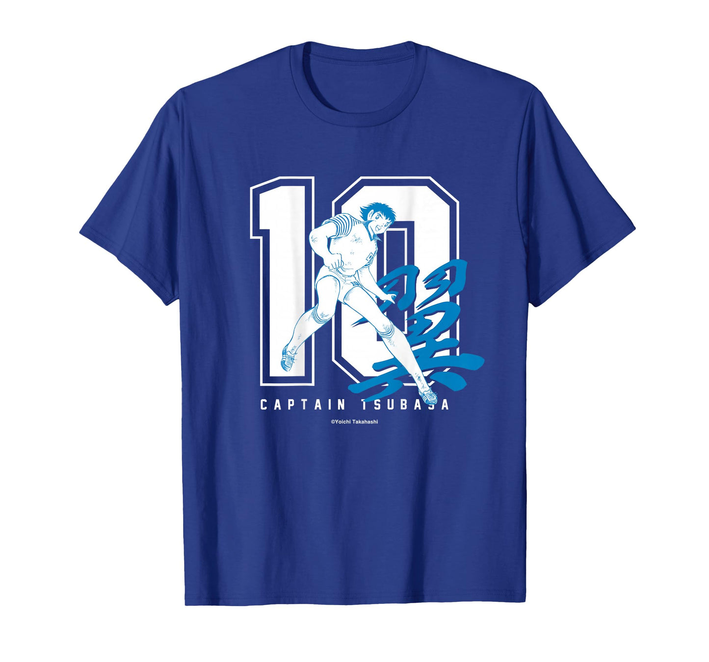 【Back Print】 Captain Tsubasa Tsubasa Ozora(Number 10) T-Shirt