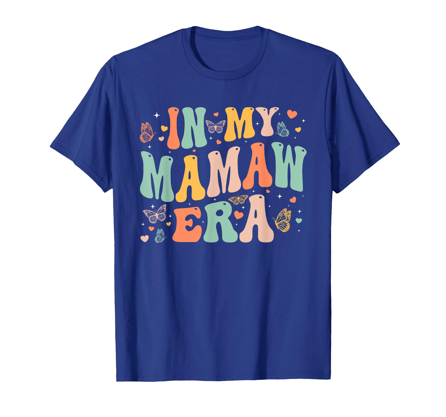 Retro Groovy In My Mamaw Era Mother's Day Gifts Women T-Shirt