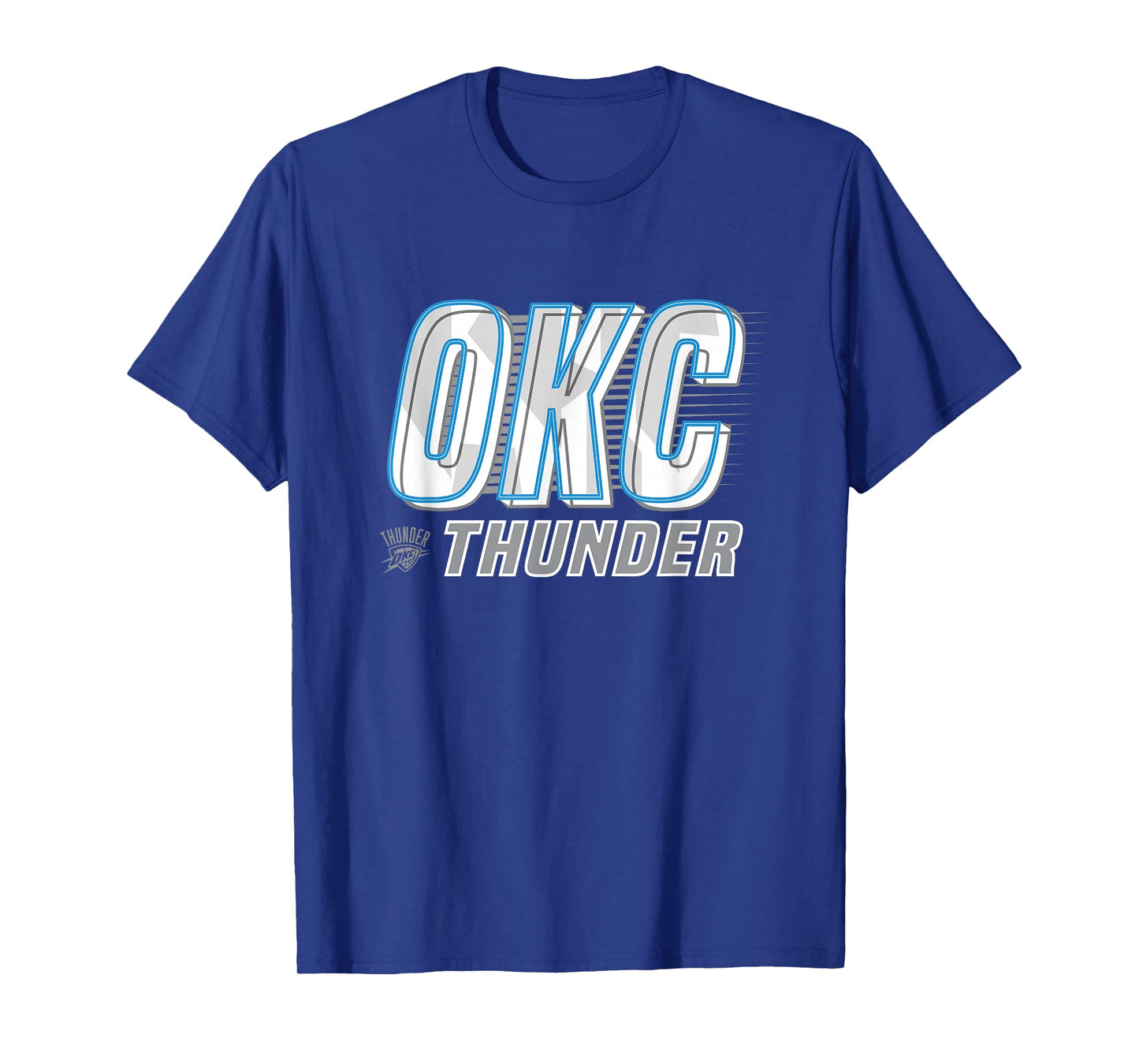 NBA Oklahoma City Thunder Type Stack Logo T-Shirt