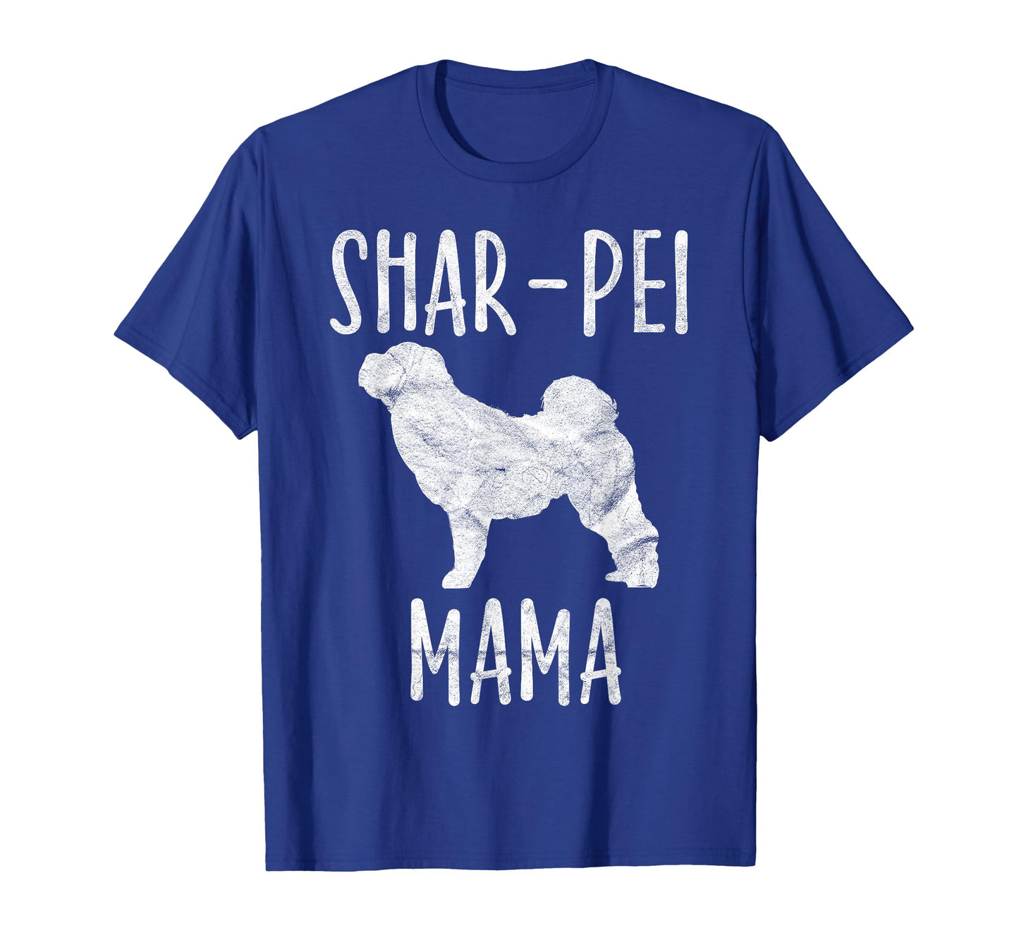 Vintage Shar-Pei Mama Gift Sharpei Mom Dog Owner Mother T-Shirt