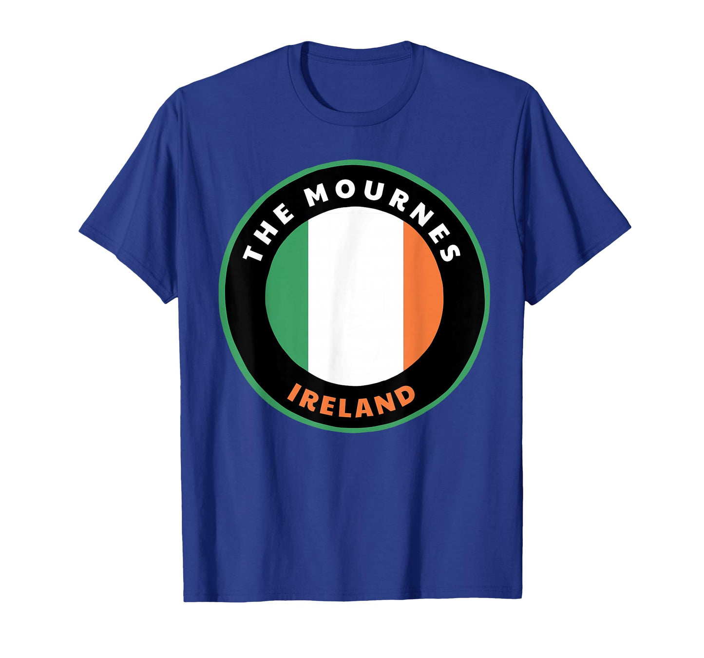 The Mournes Ireland IE Irish Heritage & Pride Flag Badge T-Shirt