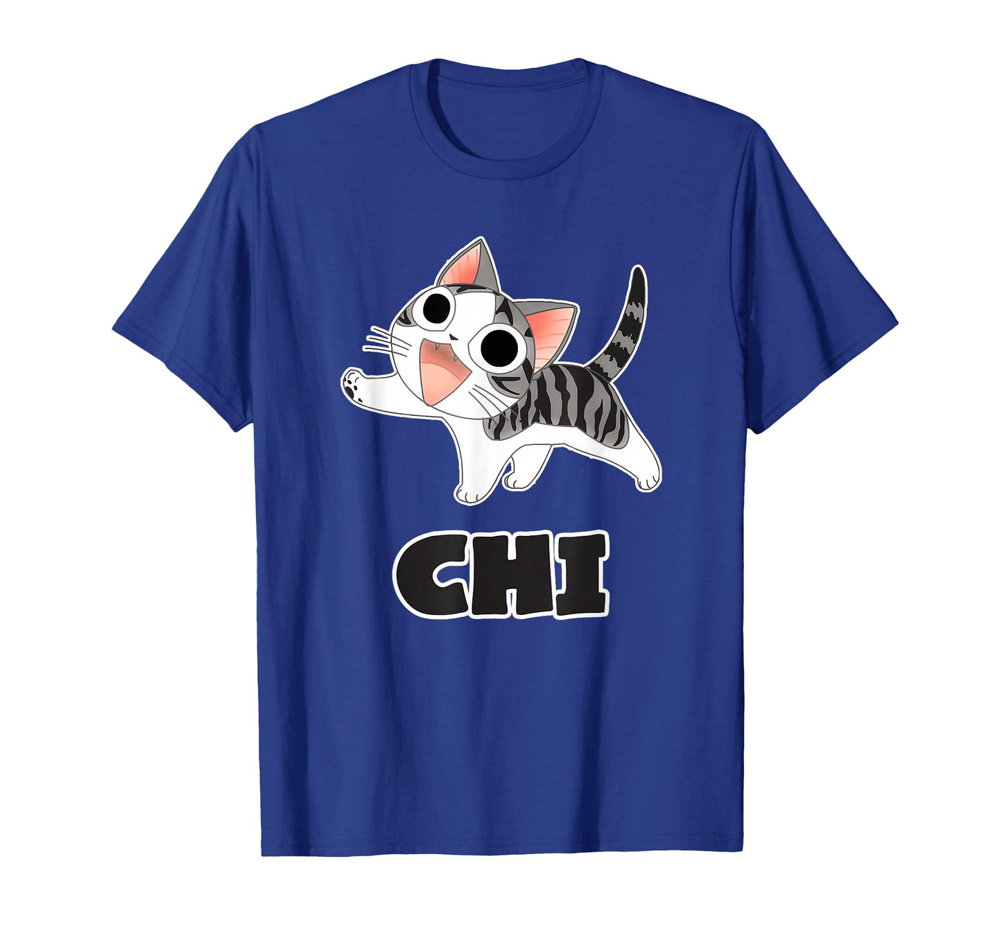 Funny Cat Gray-White Chi's Cute Anime, Manga Animal Lover T-Shirt