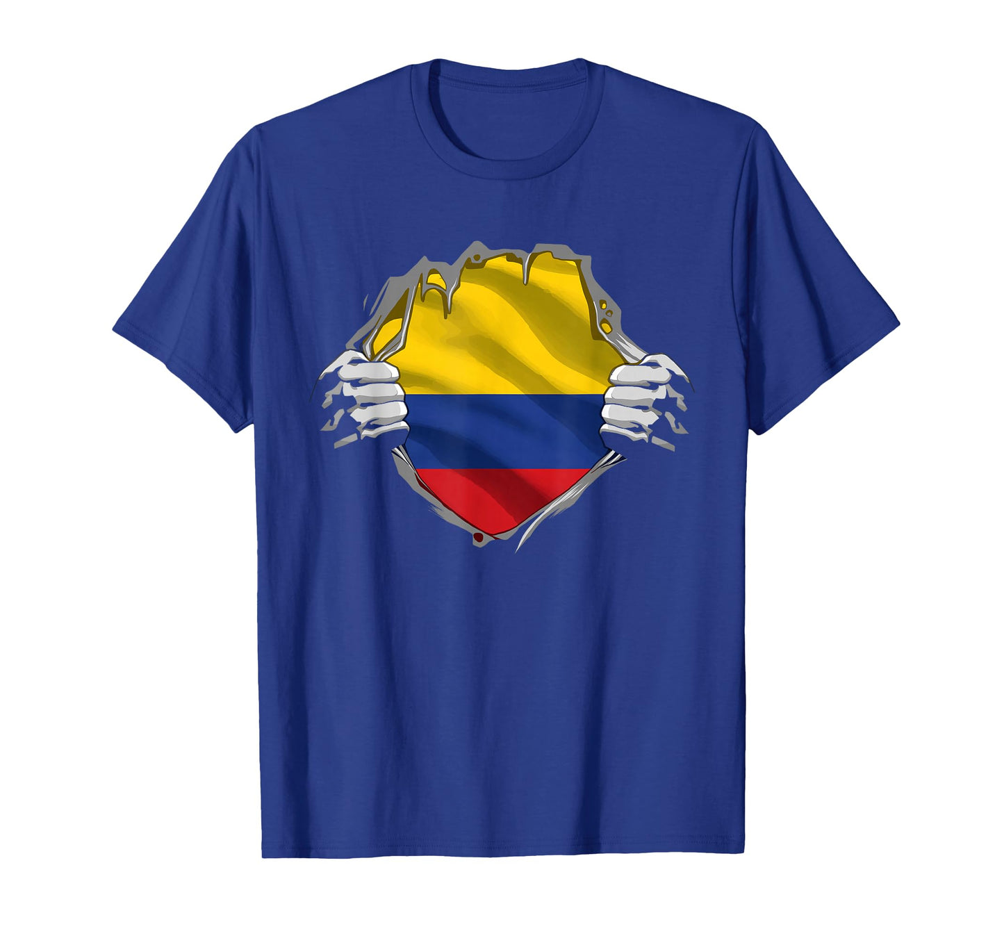 Colombia Shirt Colombian Flag Proud Colombia Country Roots T-Shirt