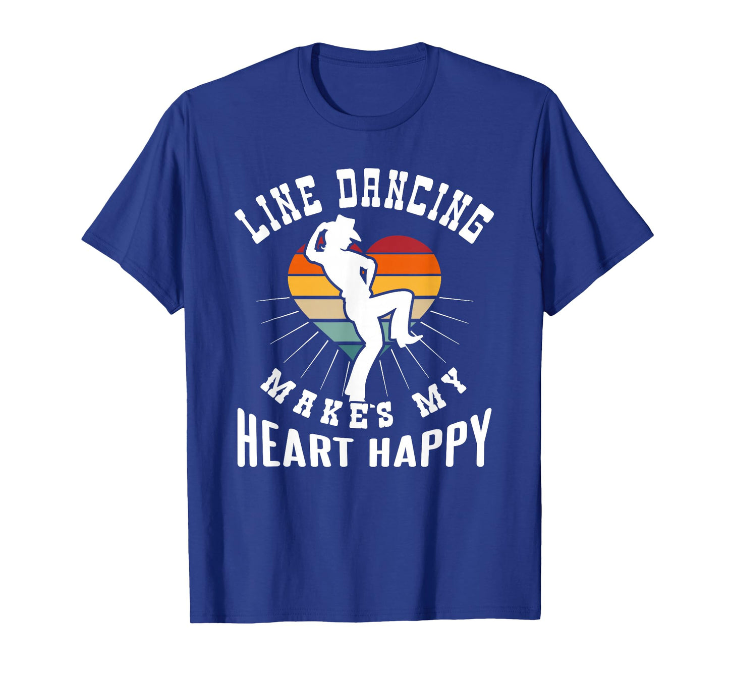 Line Dancing Makes My Heart Happy T-Shirt