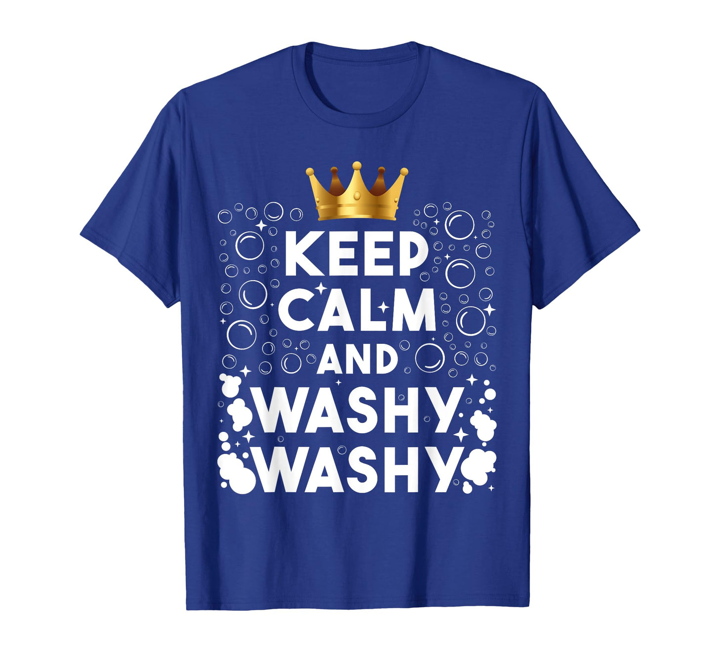 Keep Calm And Washy Washy Funny Cruise Ship Novelty Gag Joke T-Shirt