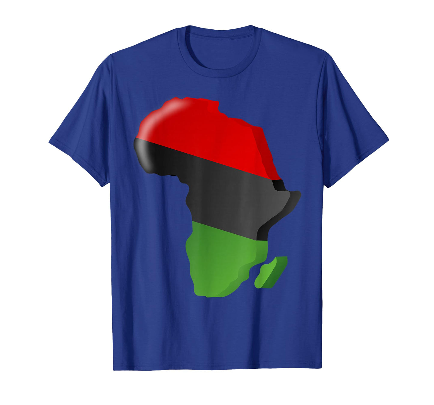 Pan African T-Shirt Unia Flag Map Continent T-Shirt