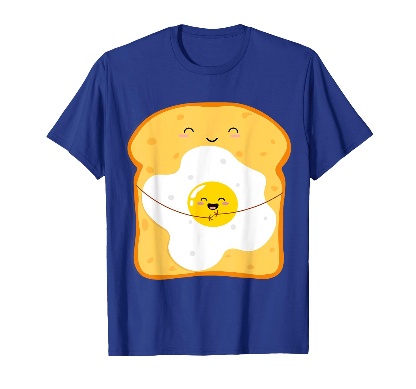 Funny Japanese Kawaii Egg Bread Cute Kawaii Breakfast Anime T-Shirt