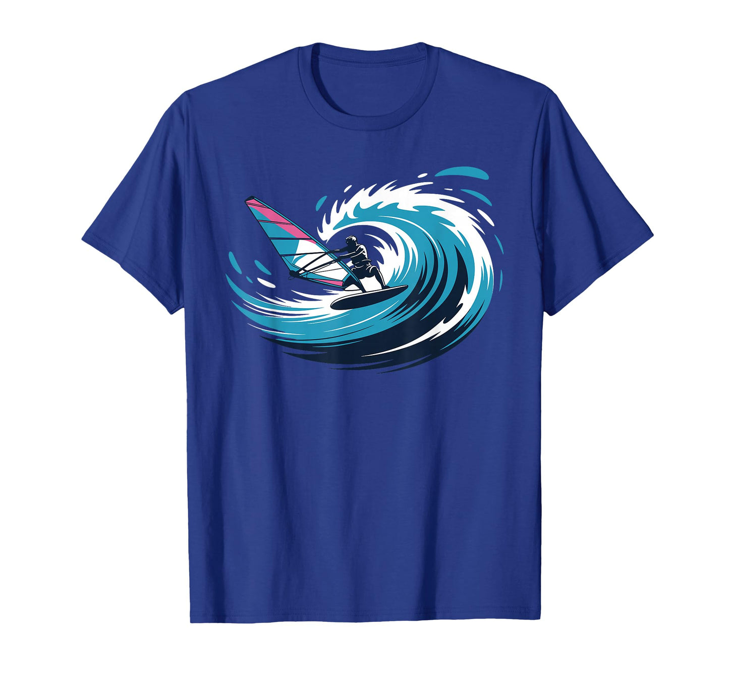 Cool Windsurfing Art for Men Women Kids Windsurf Windsurfer T-Shirt